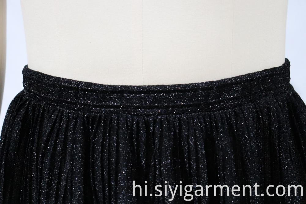 Latest Long Skirt Design Polyester A-Line Petticoat Skirt